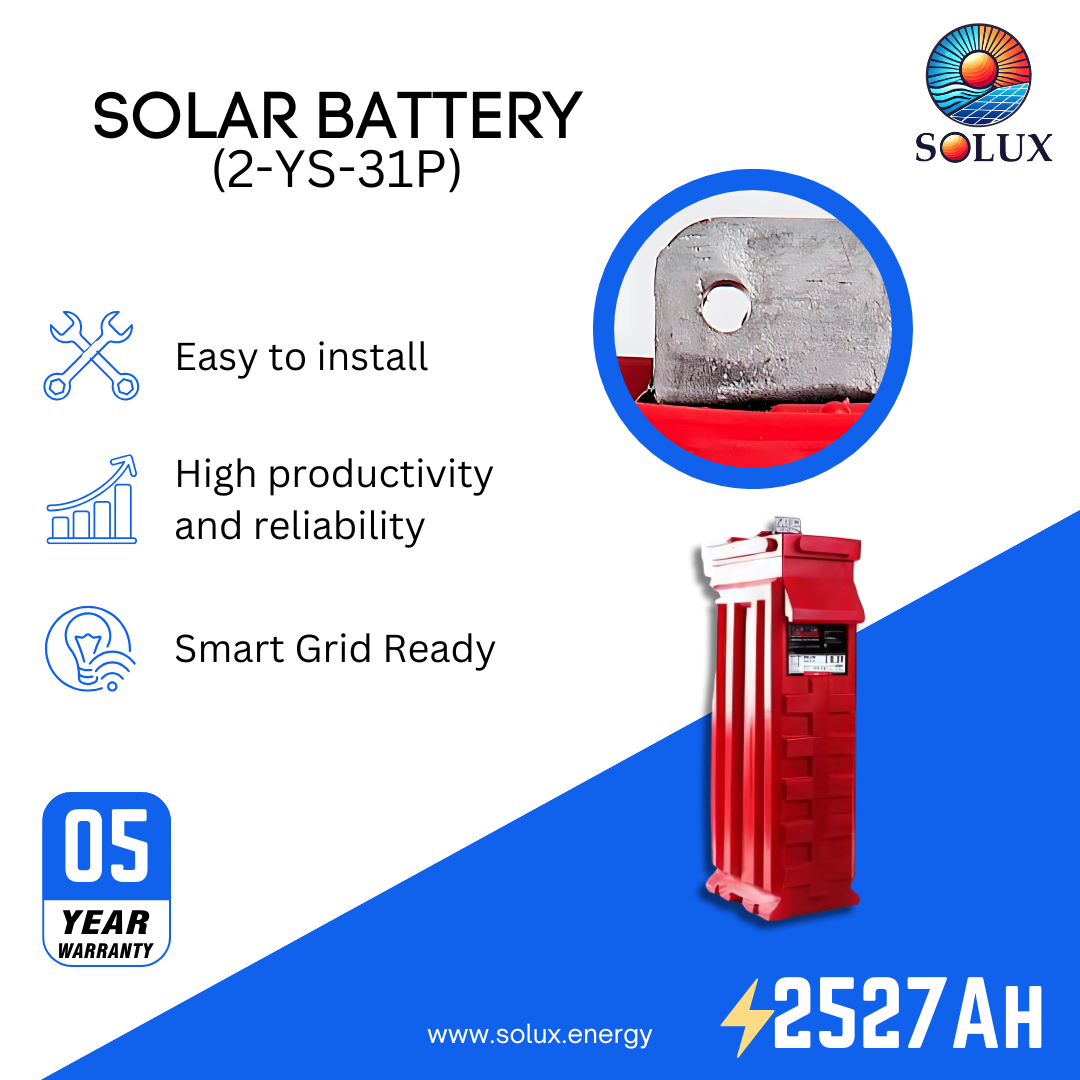 This is an image of Rolls Surrette 2-YS-31P 2VDC 2527Ah Flooded Deep Cycle Batteries